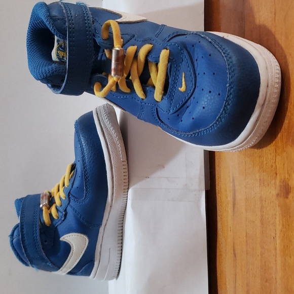 Nike Blue Jay; 40th Anniversary; Air Force 1. 82-22. Size 9C GUC - Picture 1 of 14